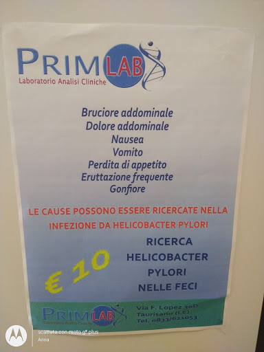 PRIMOLAB - Laboratorio Analisi Srl - Thumbnail