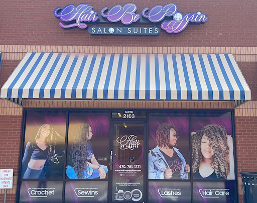 Hair Be Poppin Logo