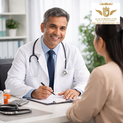 Feeling unwell or need a trusted doctor for regular health check-ups? At Al Falah Medical Clinic…