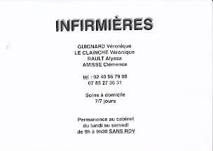 Photo n°1 de Cabinet infirmier Veronique Guignard / Veronique Le Clainche / Alyssa Rault à Campbon (Cabinet infirmier)