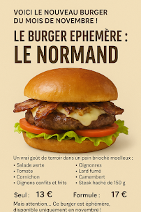 Menu O’ Burger De La Presqu Ile Page 1