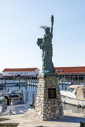 Lady Liberty on the Island - Thumbnail