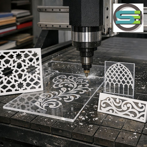 Transform your interiors and shopfronts with precision acrylic CNC cutting from STAR ENTERPRISES…
