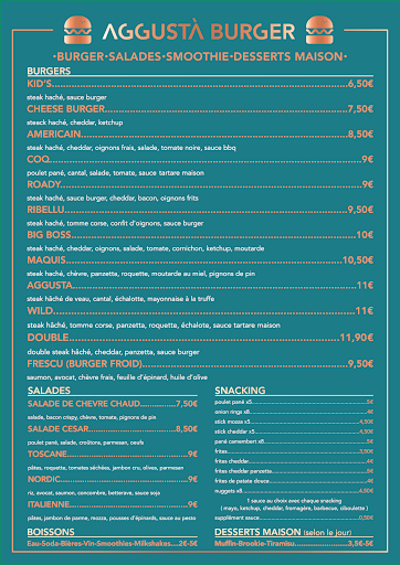 Photo 1 - Aggustà Burger Bastia