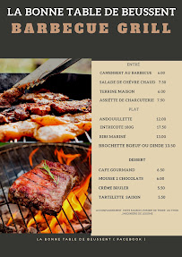 Menu la bonne table de beussent Page 1