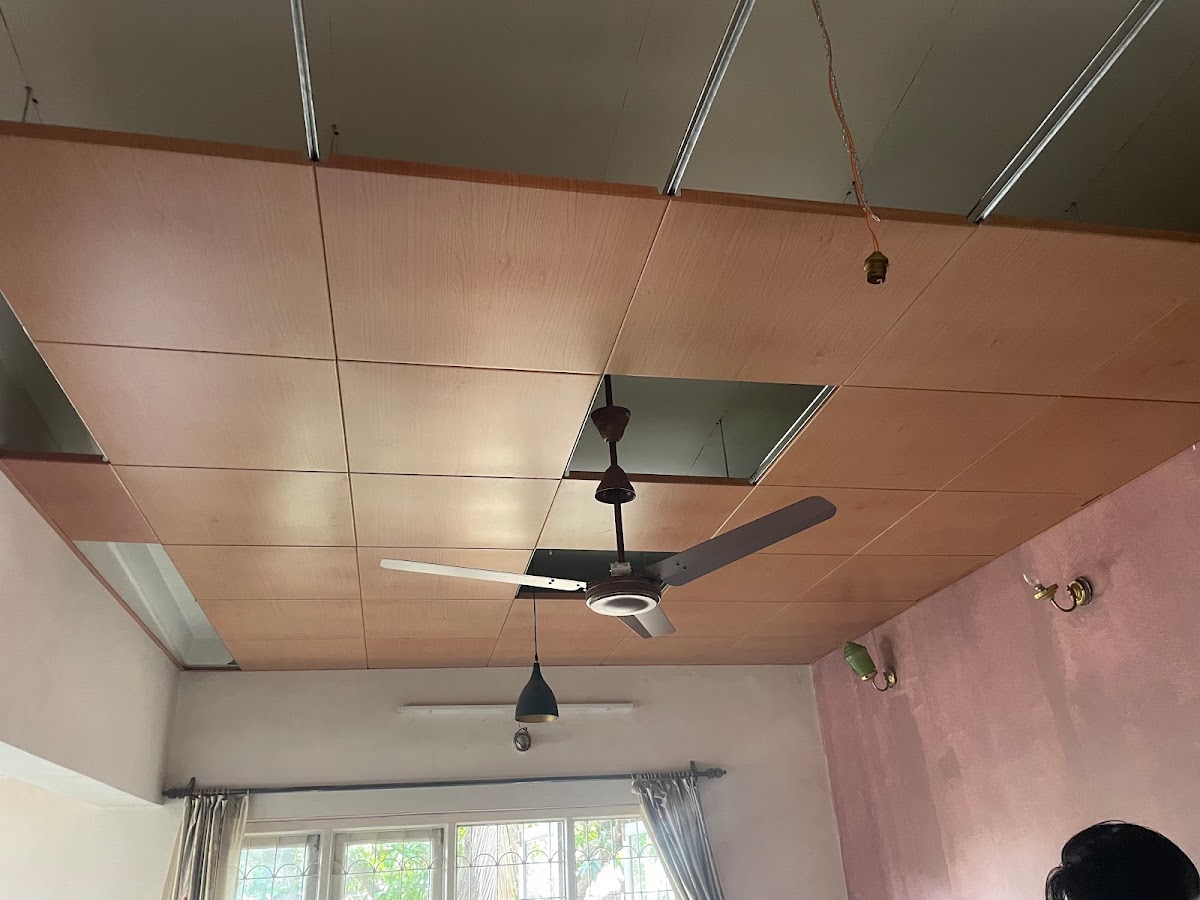 Almunium false ceiling