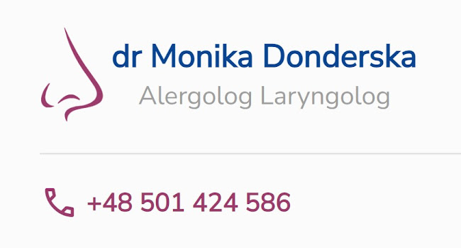 Monika Donderska LARYNGOLOG ALERGOLOG - Toruń