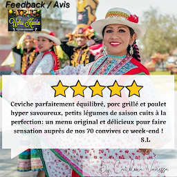 Photo n°23 de Traiteur péruvien Uchu Kantu cuisine péruvienne paris et ile de france à Meulan-en-Yvelines (Organisateur de mariages)