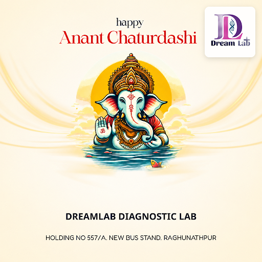 Celebrate Anant Chaturdashi with health awareness at DREAMLAB Diagnostic Lab. Get comprehensive t…