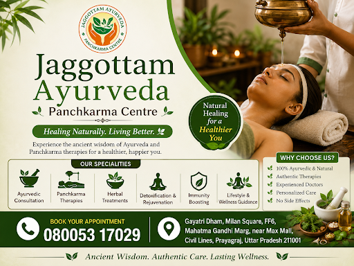 Jaggottam Ayurveda Panchkarma Centre offers traditional Ayurvedic care and Panchkarma therapies d… post image
