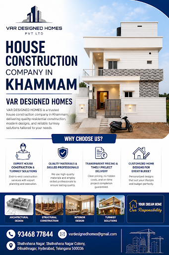 Trusted House Construction Company in Khammam – Build Your Dream Home with Confidence post image