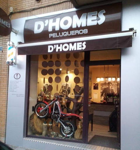 D'HOMES (Peluqueros) - Visual