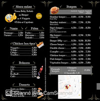 Menu Naan maison Page 2