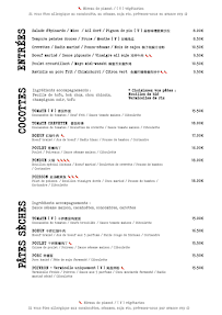 Menu COCOTTO 陶禧 Page 1