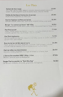 Menu Le Bourlingueur Page 2