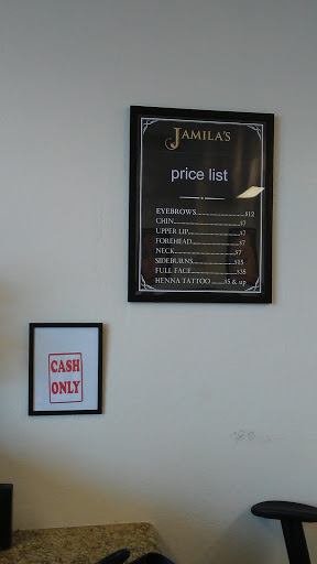 Jamila's eyebrow threading - Thumbnail