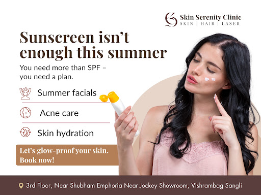 At Skin Serenity Clinic, Sangli, we go beyond SPF with personalized summer skin plans: post image