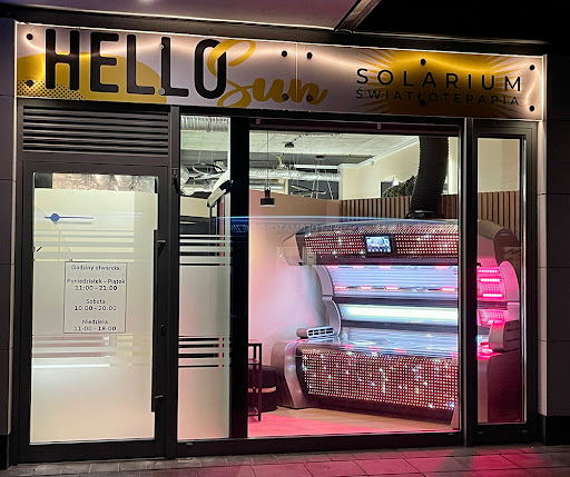 Solarium HelloSun & Masaż relaksacyjny twarzy i głowy