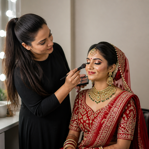 Every bride deserves a look that feels truly her own. At Styles Studio :- Make-up Artist in Alwar… post image