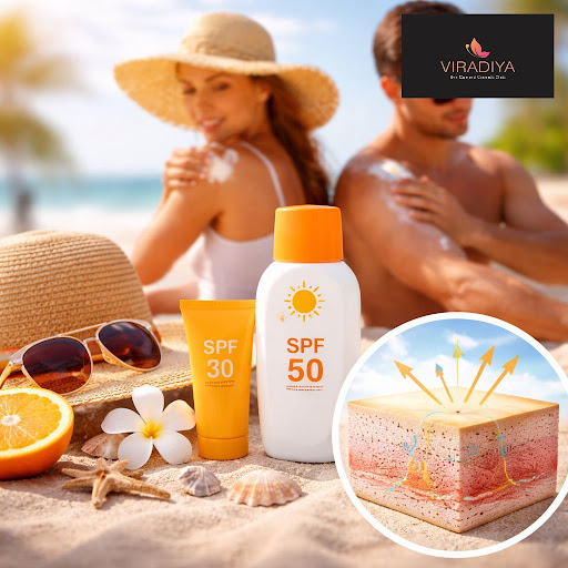 Healthy skin starts with daily sun protection. At Viradiya Skin Care and Cosmetic Clinic in Mota… post image