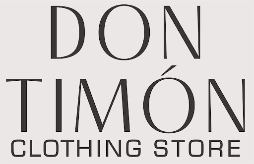 Don Timon Clothing Store Logo