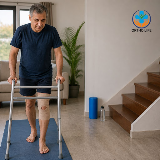 Worried about how life will be after knee replacement surgery? The first month is crucial for pai…