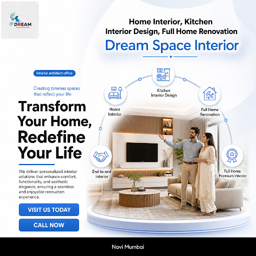 Dream Space Interior specializes in creating stunning home interiors with personalized designs. F… post image