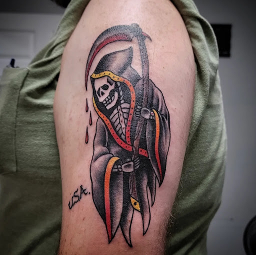 Red Spade tattoo - Thumbnail