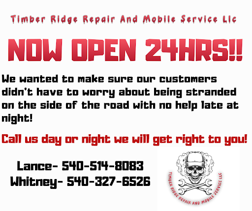 Timber Ridge Repair and Mobile Service Llc and towing - Thumbnail