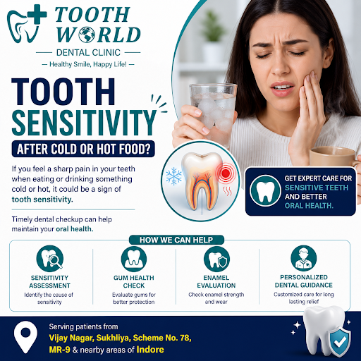 Tooth Sensitivity After Cold or Hot Food