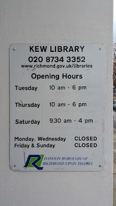 Kew Library london