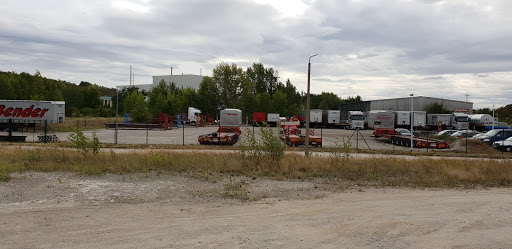 Spedition Bender, LKW Platz