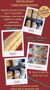 Menu LE FROMAGE À MALICES Page 10