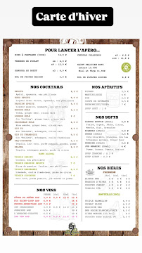 Menu The Cooker Page 1