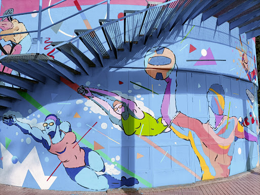 Graffitis Pabellón Santa María - Thumbnail
