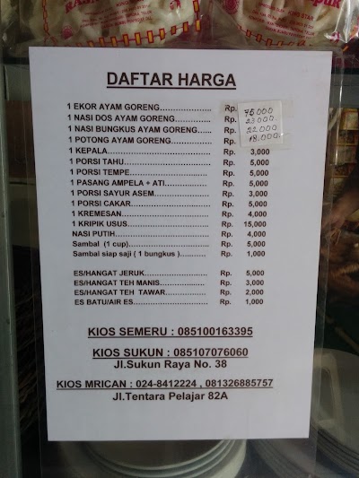 Photos of Ayam Kalasan Sama Rasa