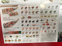 Menu Bonheur Sushi Page 1