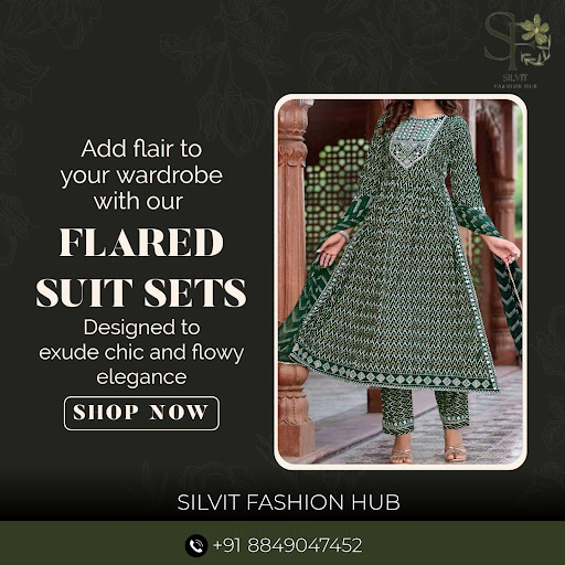 Add flair to your wardrobe with our flared suit sets! post image