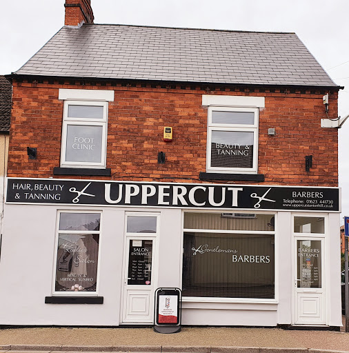 Uppercut Hair, Beauty & Tanning Logo