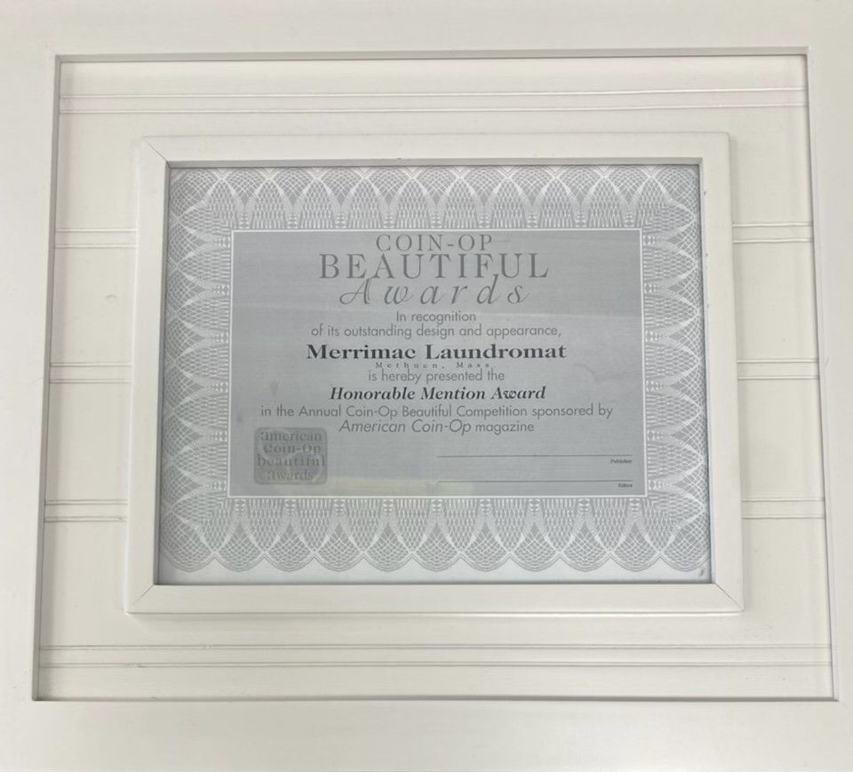 Merrimac Laundromat & Car Wash facility with washing machines in Methuen