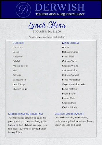 Derwish Meze & BBQ Restaurant - Watford