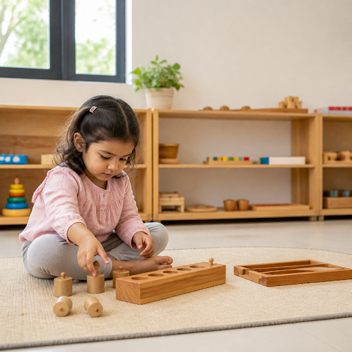 At Inspiro Preschool in Arekere, Bengaluru, our Montessori corner is thoughtfully designed to let… post image