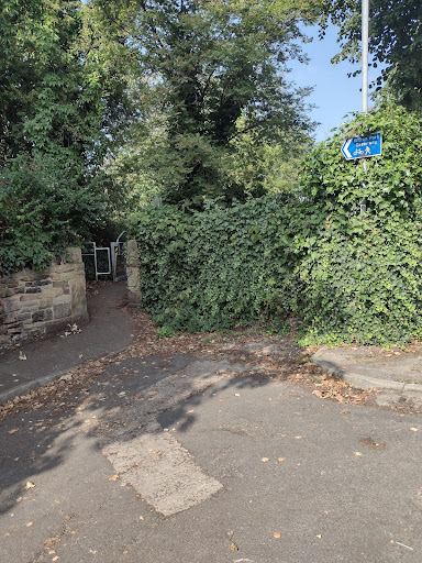 Start of the Wilton Park Greenway
