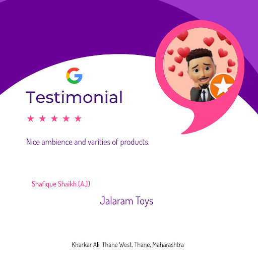 Shafique gives a 5-star thumbs up to Jalaram Toys in Thane! He loved the exceptional service and… post image