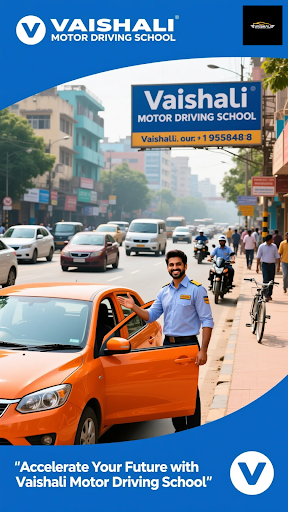 Get Ready to Shift Your Driving Skills into High Gear! Drive confidently with Vaishali Motor Driv… post image