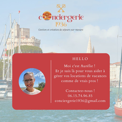 Conciergerie 1936 - Gestion Bnb La Rochelle, Angoulins, Chatelaillon Logo
