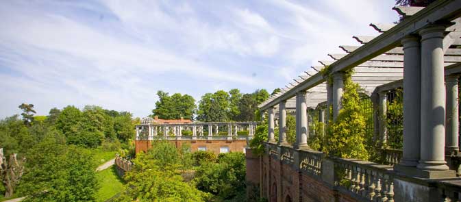 The Hill Garden and Pergola by null