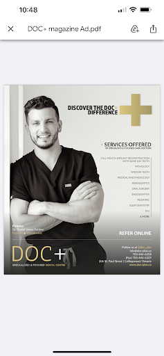 DOC+ Specialized & Focused Dental Centre Gallery - Canada