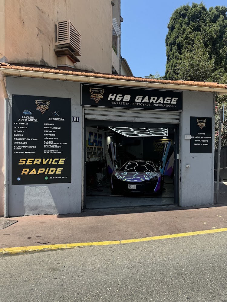 H & b garage