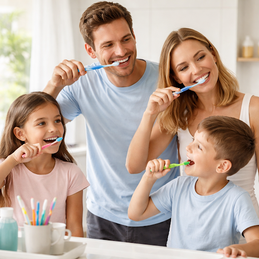Healthy smiles start at home, and good oral hygiene protects much more than just teeth. At Aura D… post image